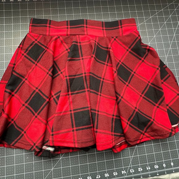 NWT DJT FASHION Women's Casual Pleated Mini Skater Skirt with Shorts - Picture 5 of 7